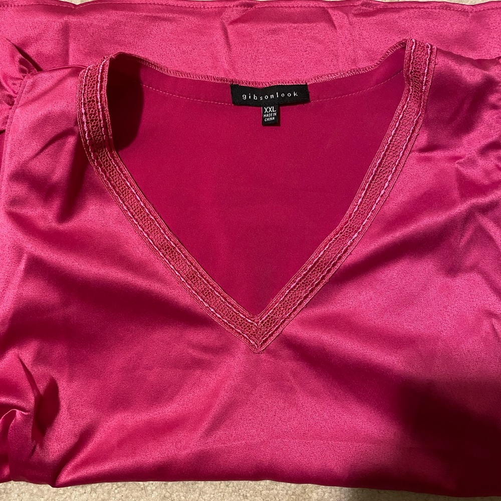 Gibsonlook ruffle shoulder top